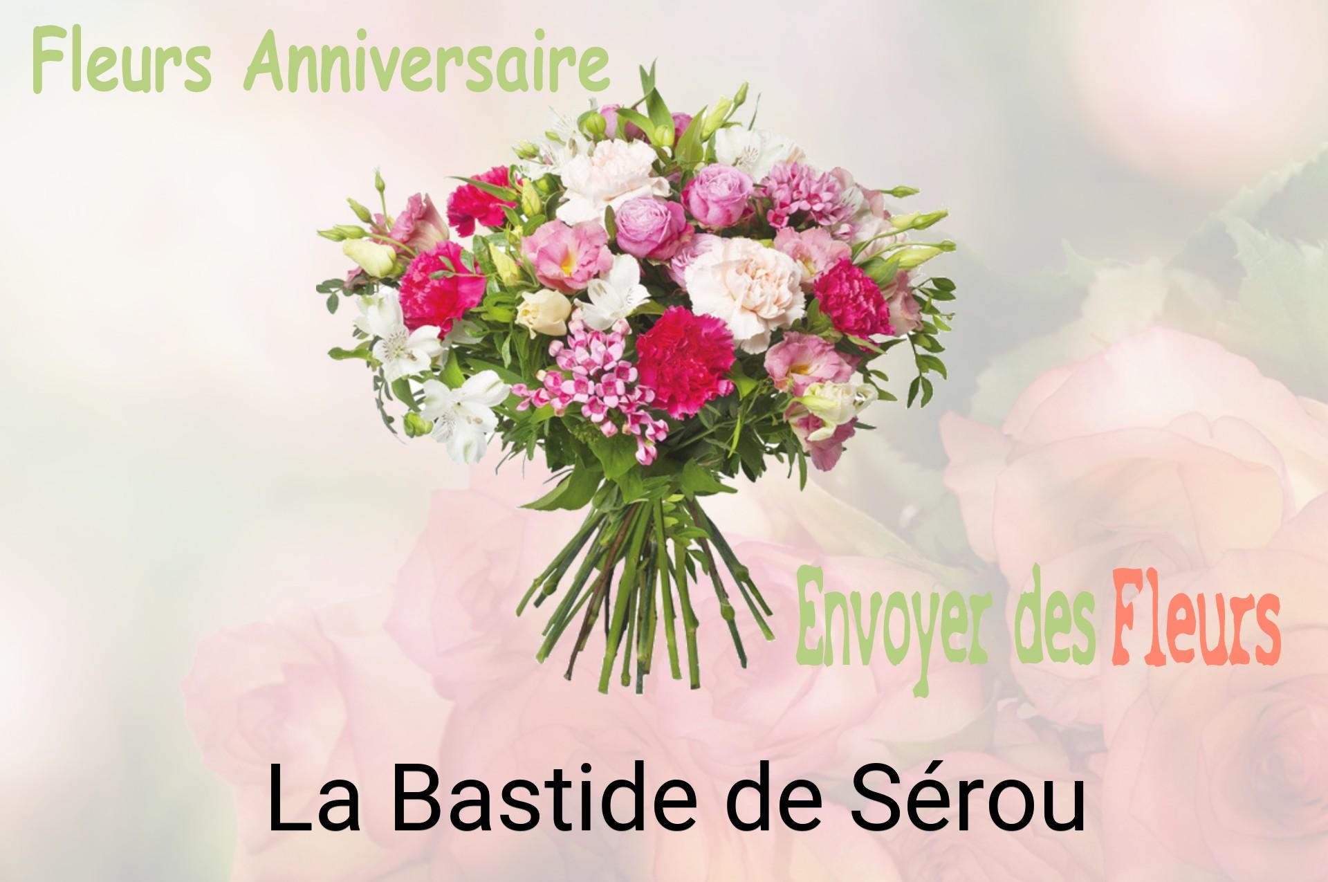 Bouquet de fleurs d’anniversaire livré à La Bastide-de-Sérou